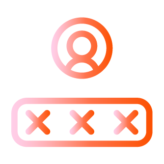 Stylized logo with a pink and orange gradient circle and the text 'YouTube' in bold orange and black letters.
