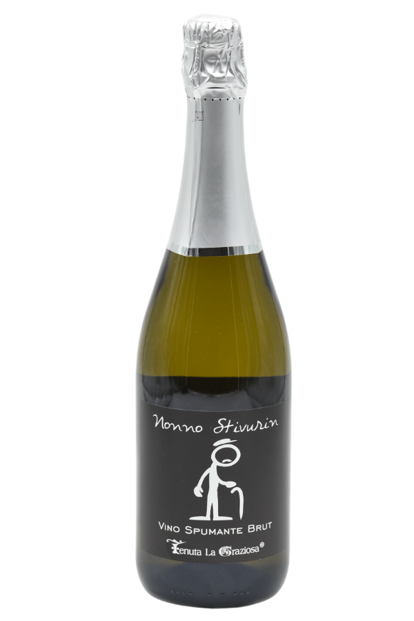 Vino spumante Brut Metodo Martinotti "Nonno Stivurin"