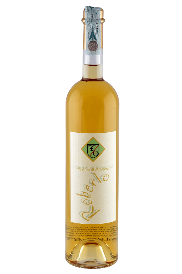 Grappa gialla di Moscato