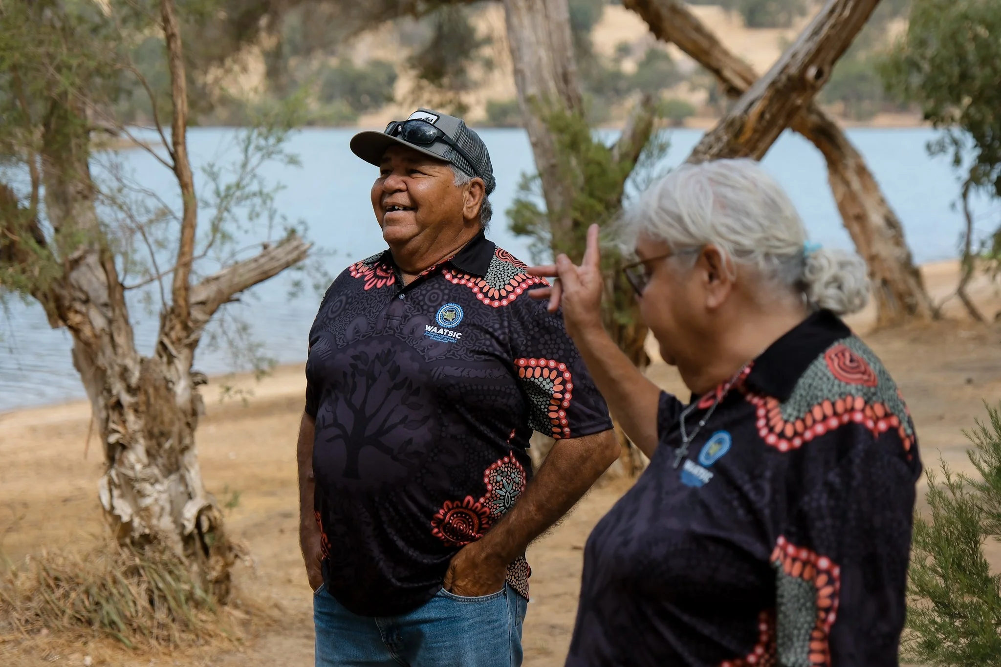 waroona-aboriginal-culture-workshop-community-organisation-junior-ranger-welcome-smoking-ceremony-bindjareb-boodja-noongar-elder-western-australia-south-west