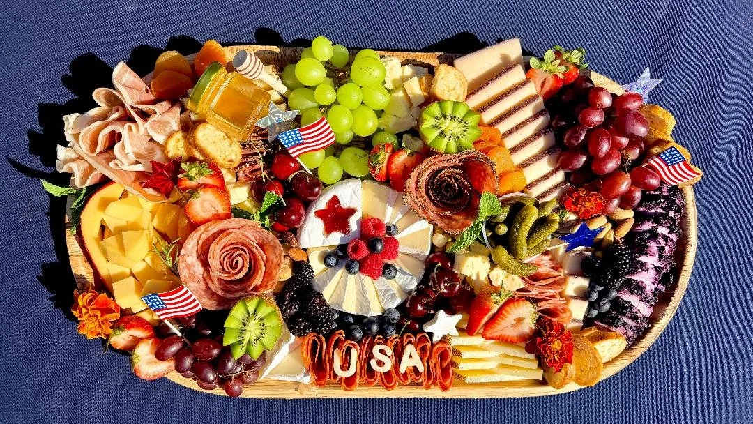 Fourth of July Charcuterie Board