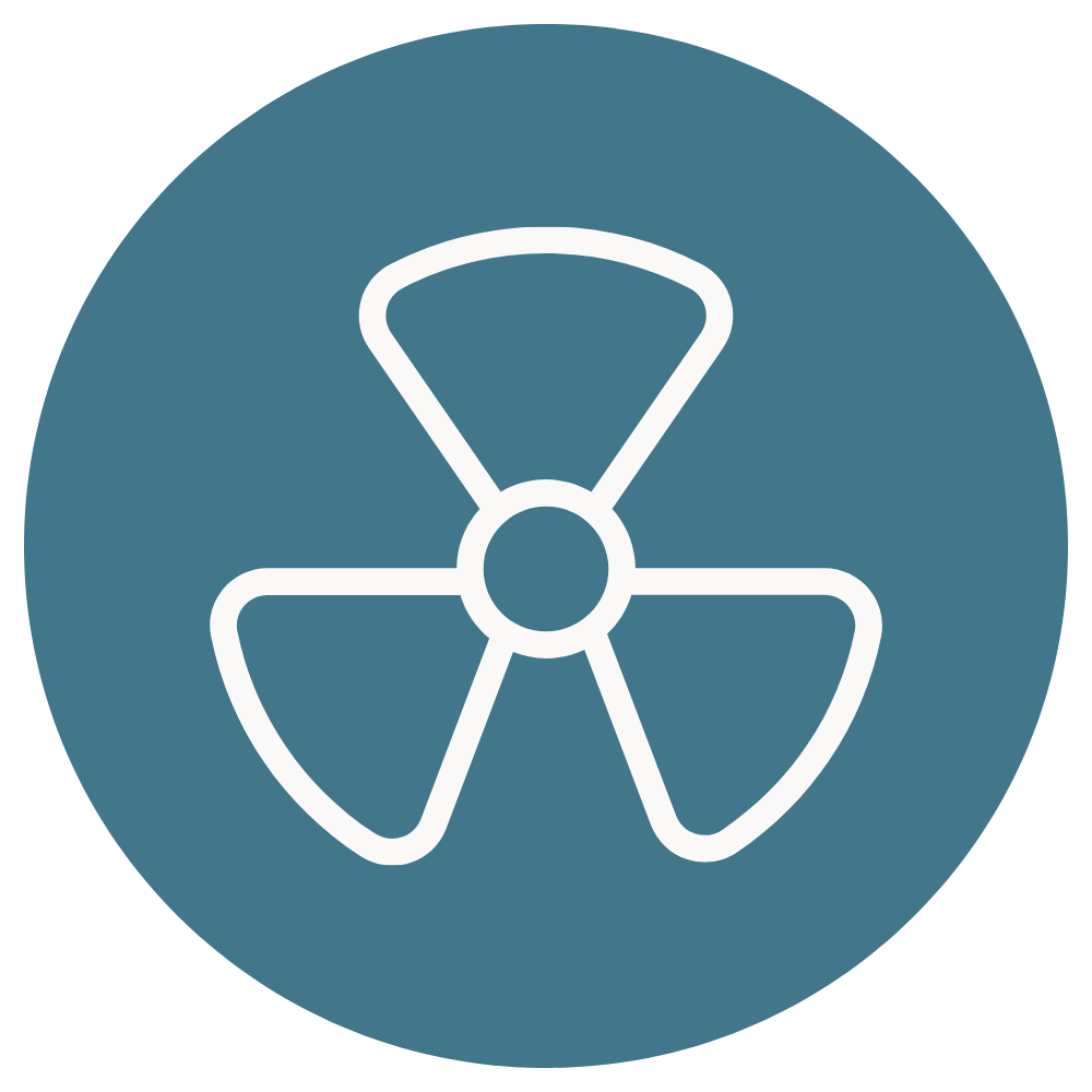 Symboli, jonka kuvastaa tuuletusta ja kuivausta.