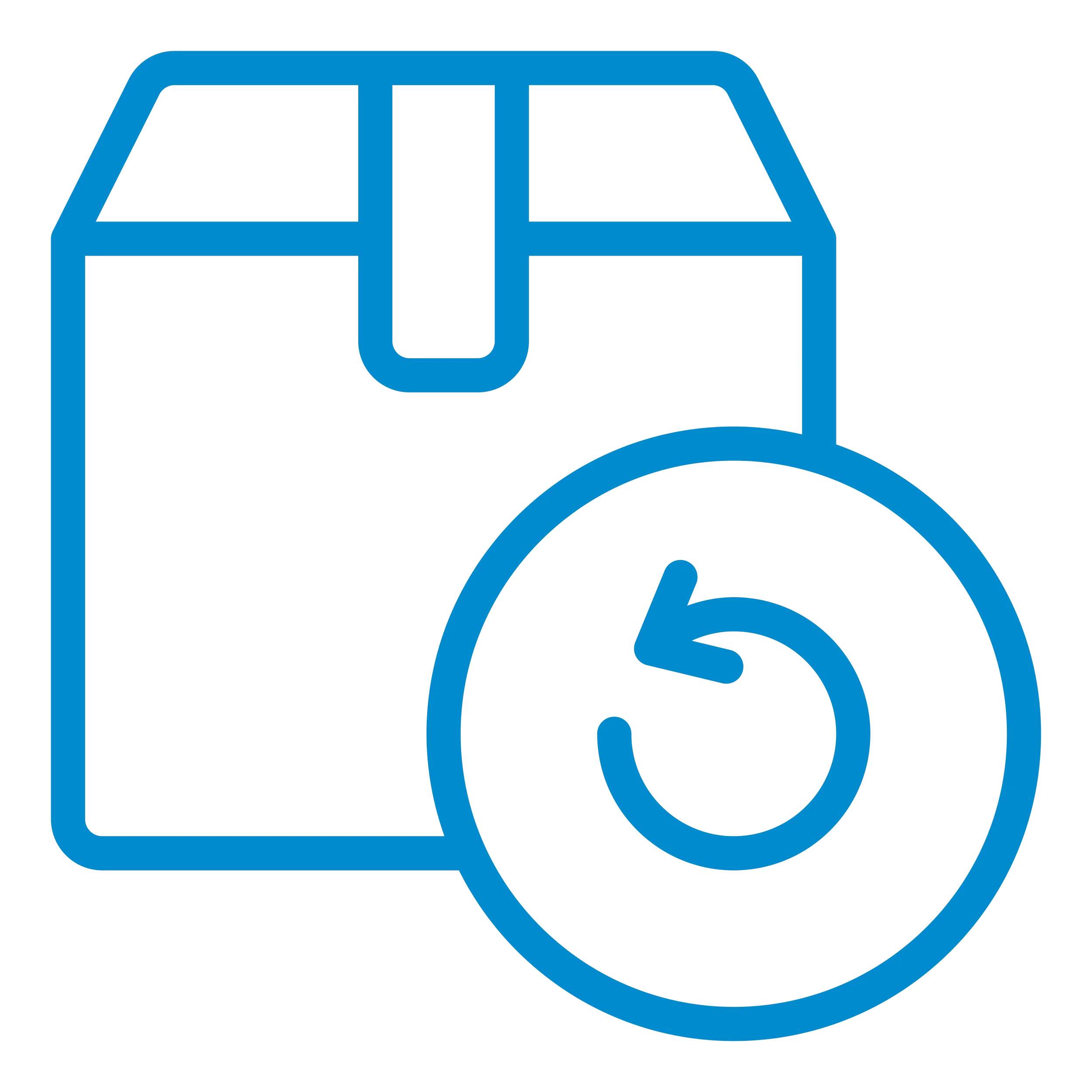 Symbol eines blauen Rollstuhls, der barrierefreie Zugänglichkeit darstellt.