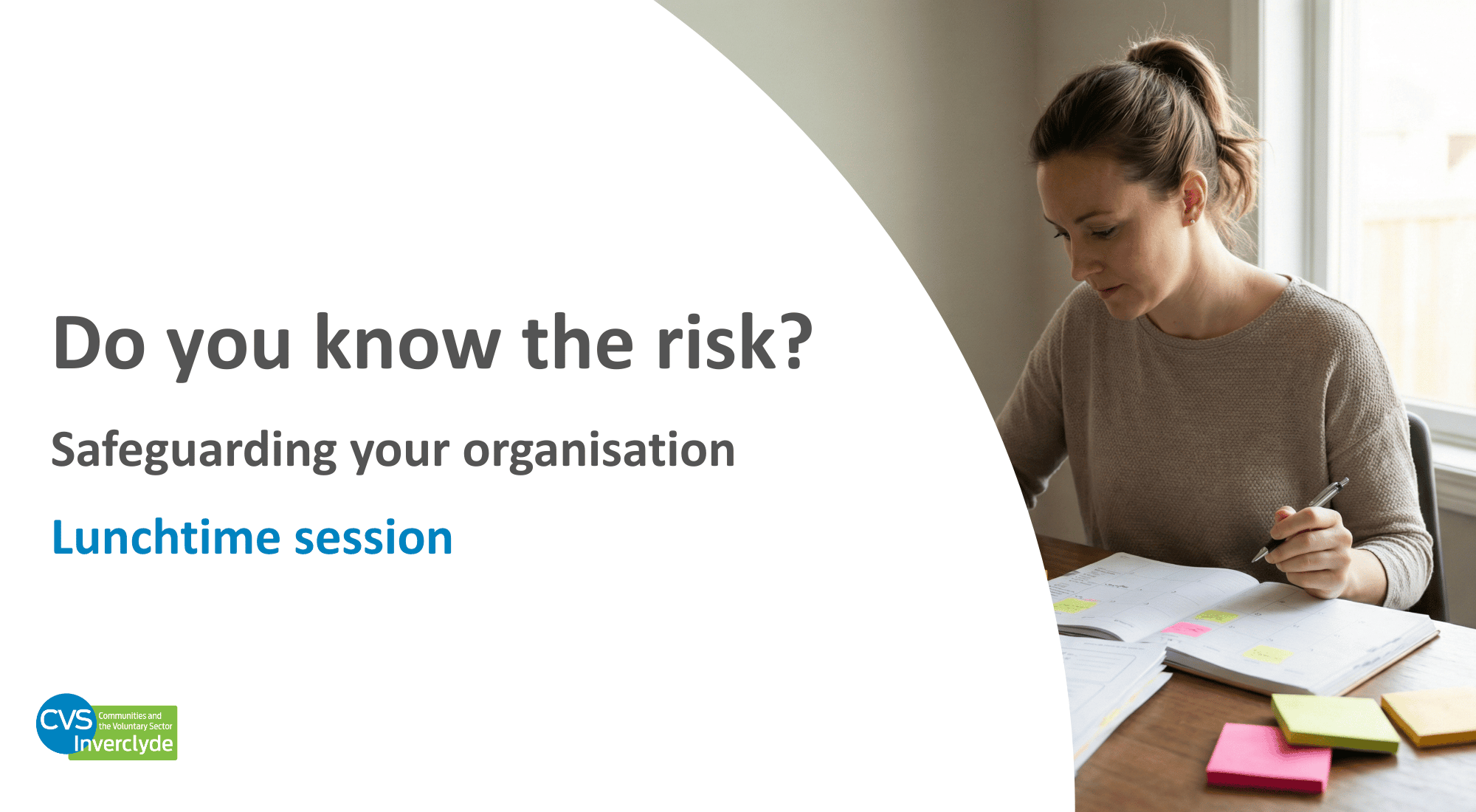 Do you know the risk? Safeguarding your organisation (Online)