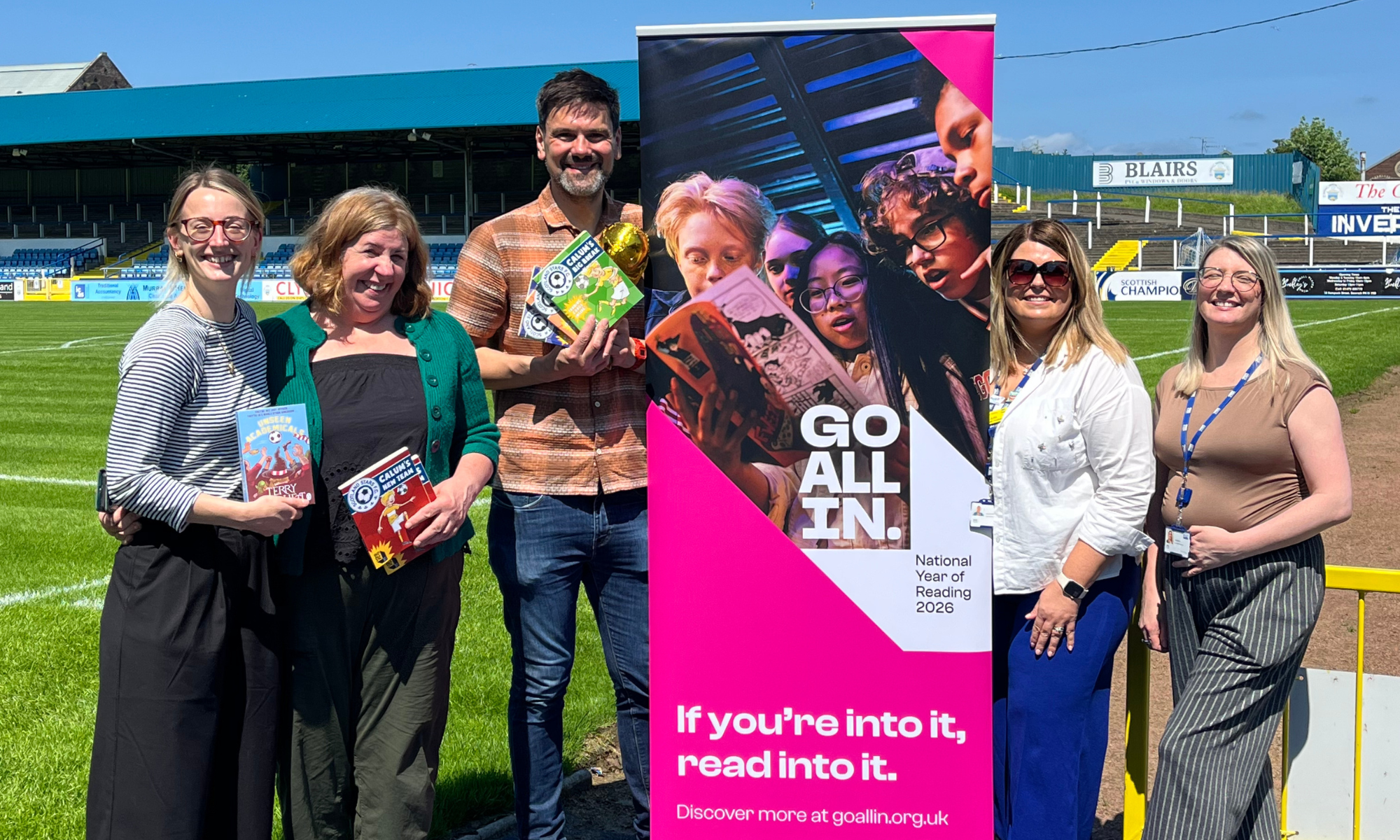 CVS Inverclyde Goes All In for the National Year of Reading