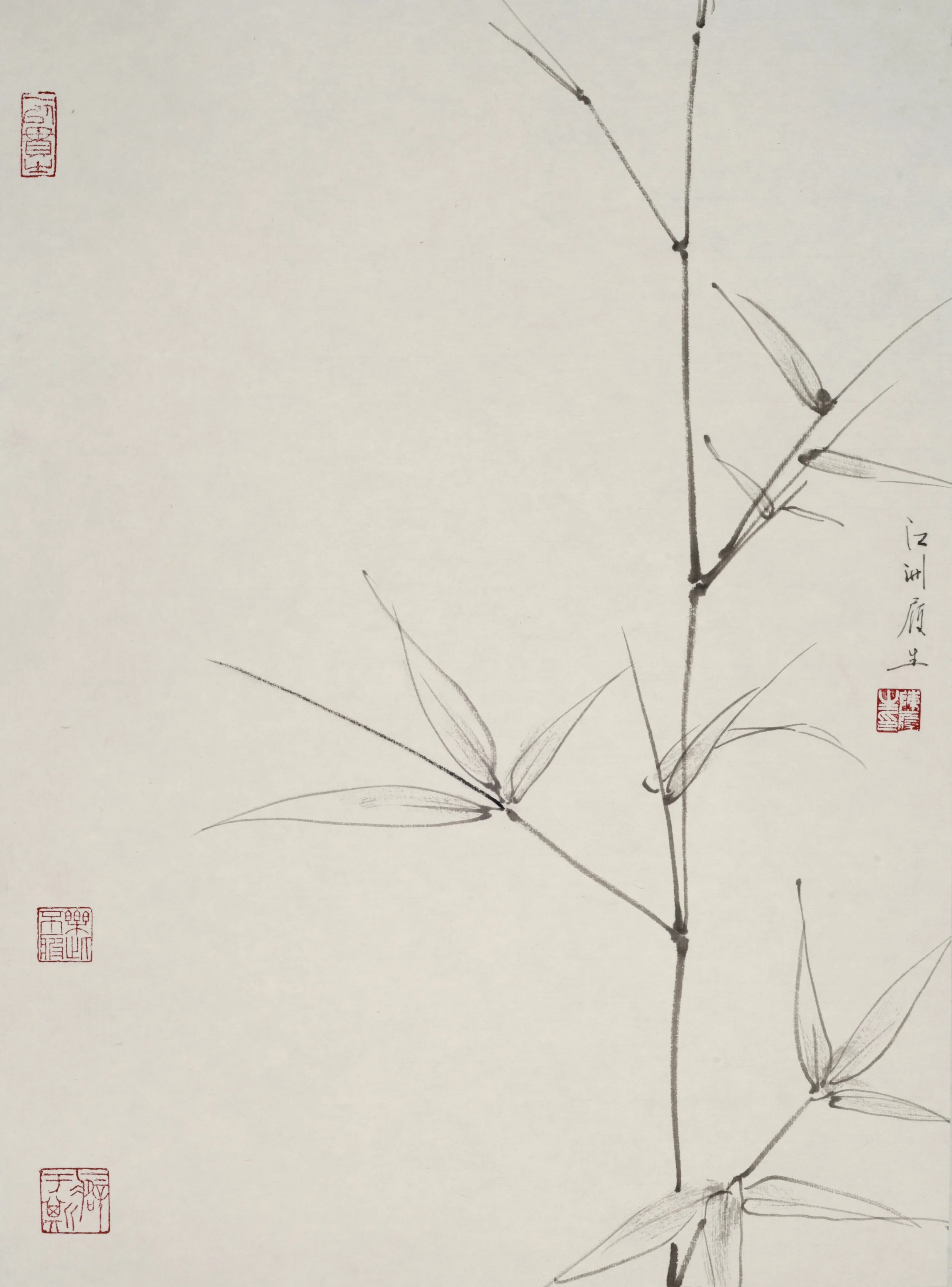 辛醜寫竹之十