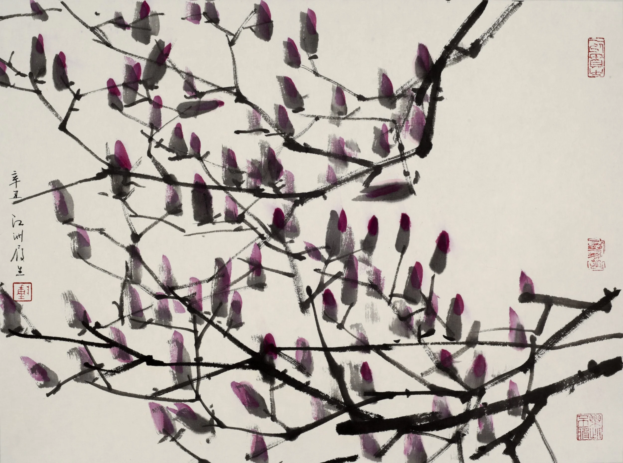 辛醜寫玉蘭之六