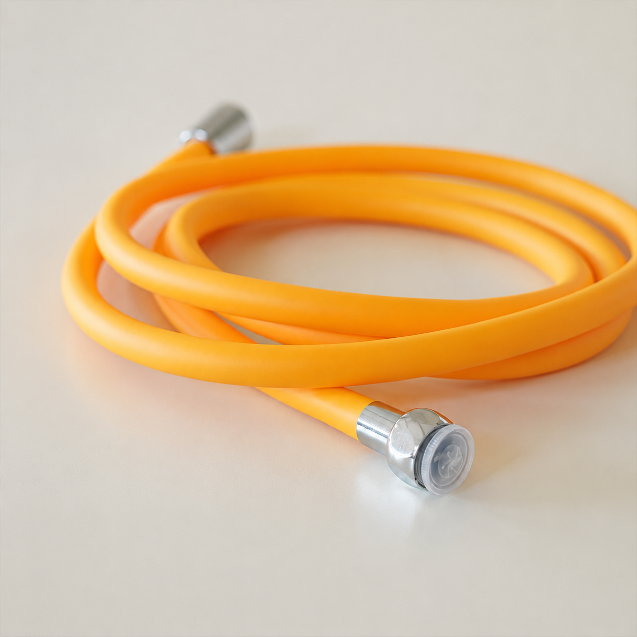Self-Draining Shower Hose - Yellow