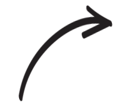 Black arrow pointing to the upper right.