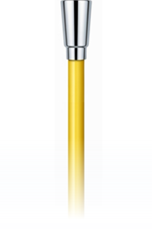 Waterwel shower hose yellow colour flexible bathroom hose UK
