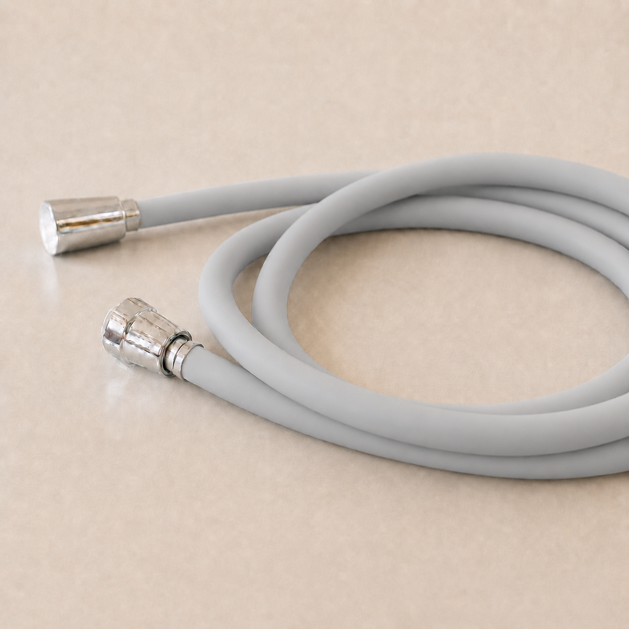 Self-Draining Shower Hose - Grey