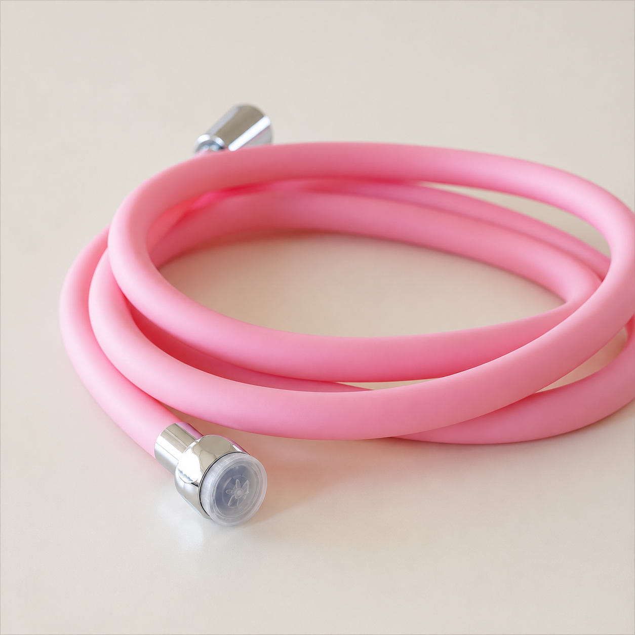 Self-Draining Shower Hose - Pink