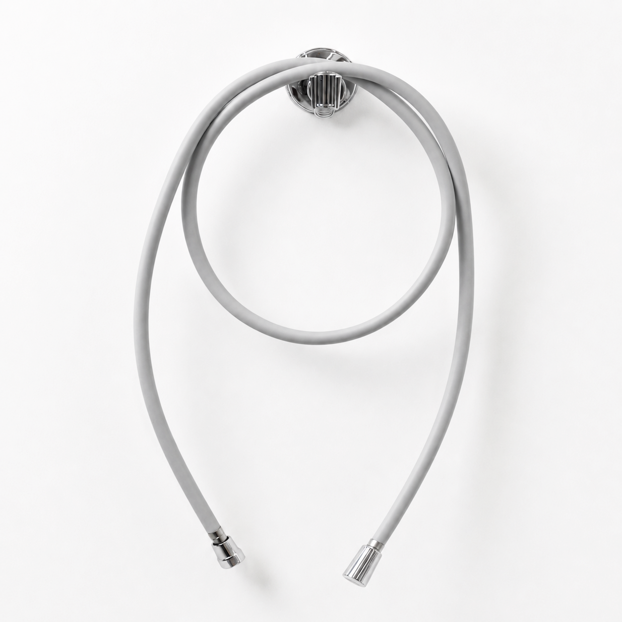 Self-Draining Shower Hose - Grey