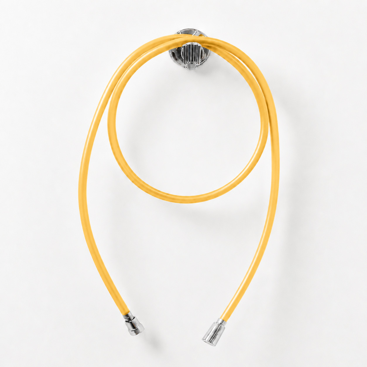 Self-Draining Shower Hose - Yellow