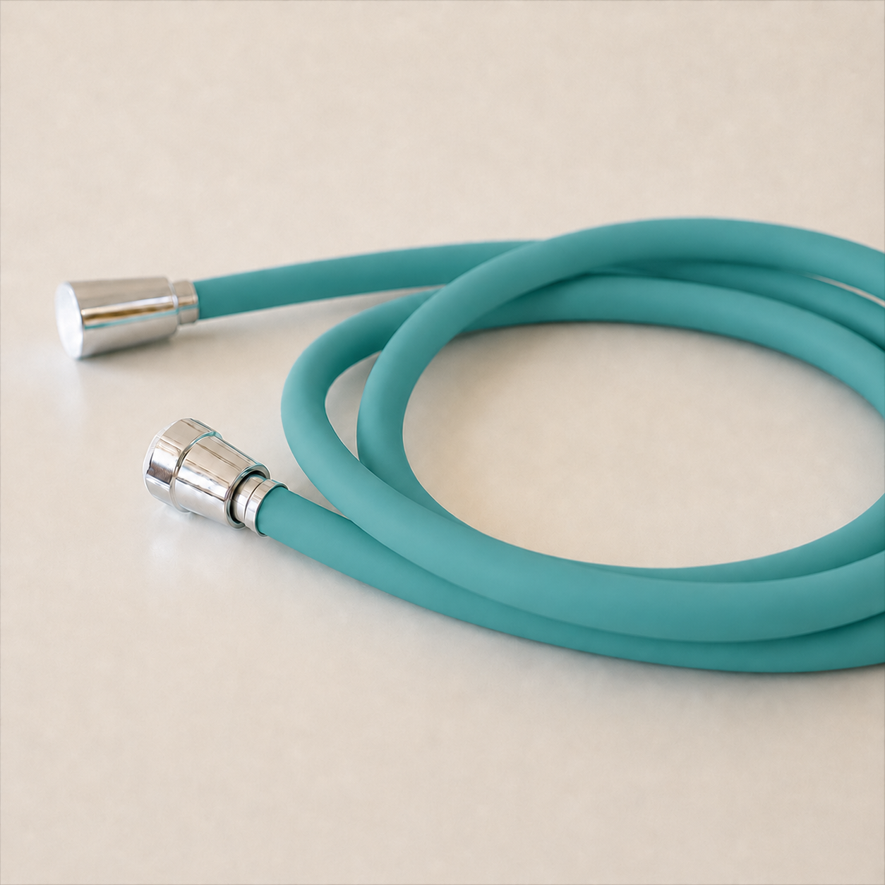 Self-Draining Shower Hose - Hawaiian Blue