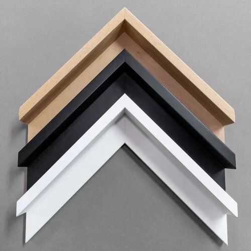 Floating frame NATURAL OAK -works larger than 70cm x 70cm