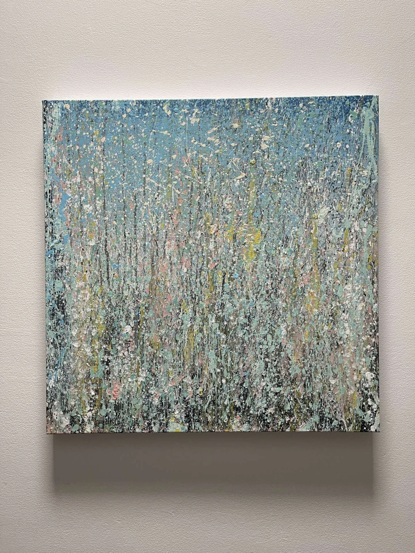 Danny Jacobson Series 3 #1 original abstract painting for sale Melbourne 61cm x 61cm