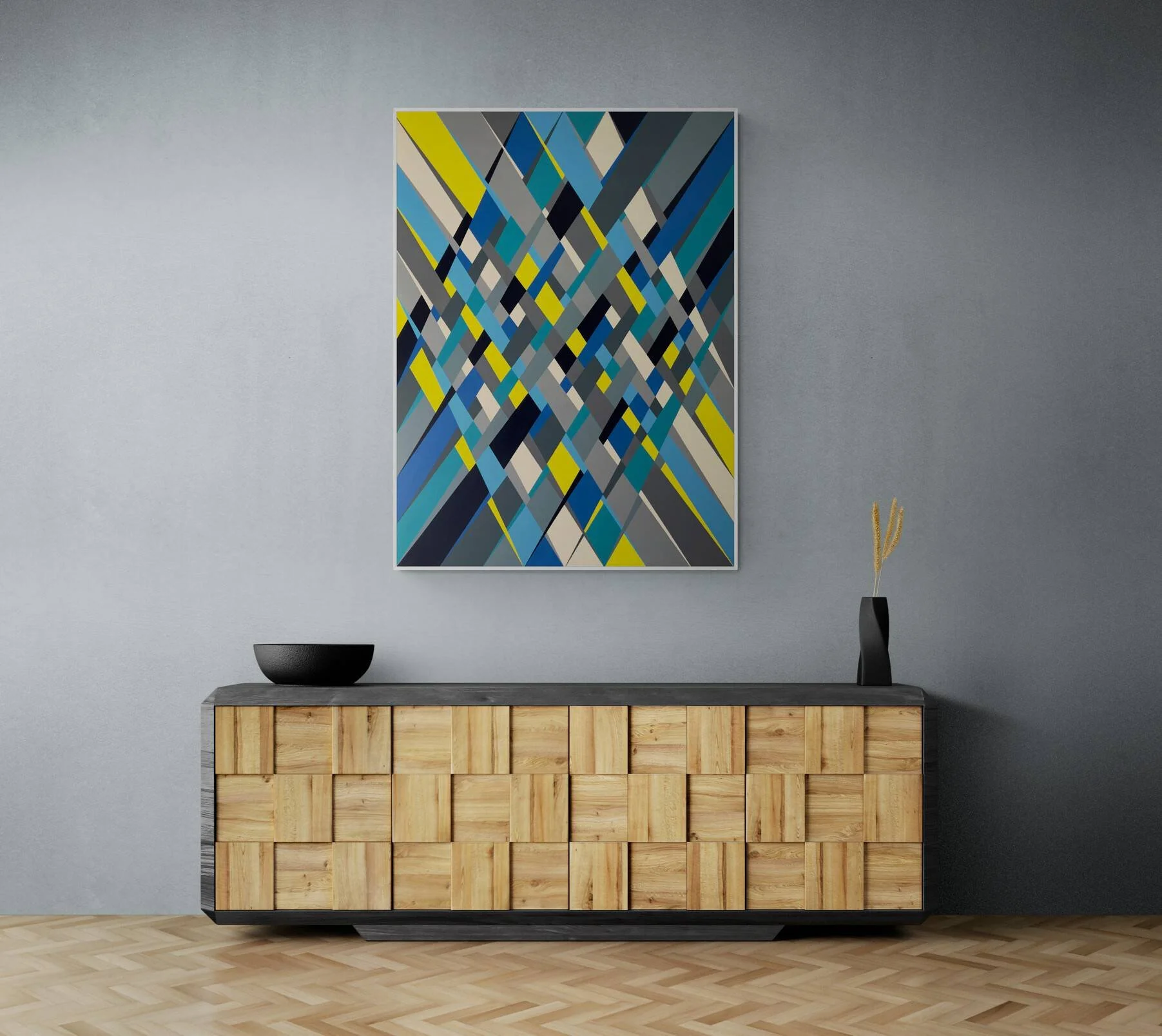 Danny Jacobson Series 6 #13 original abstract painting for sale Melbourne 92cm x 122cm