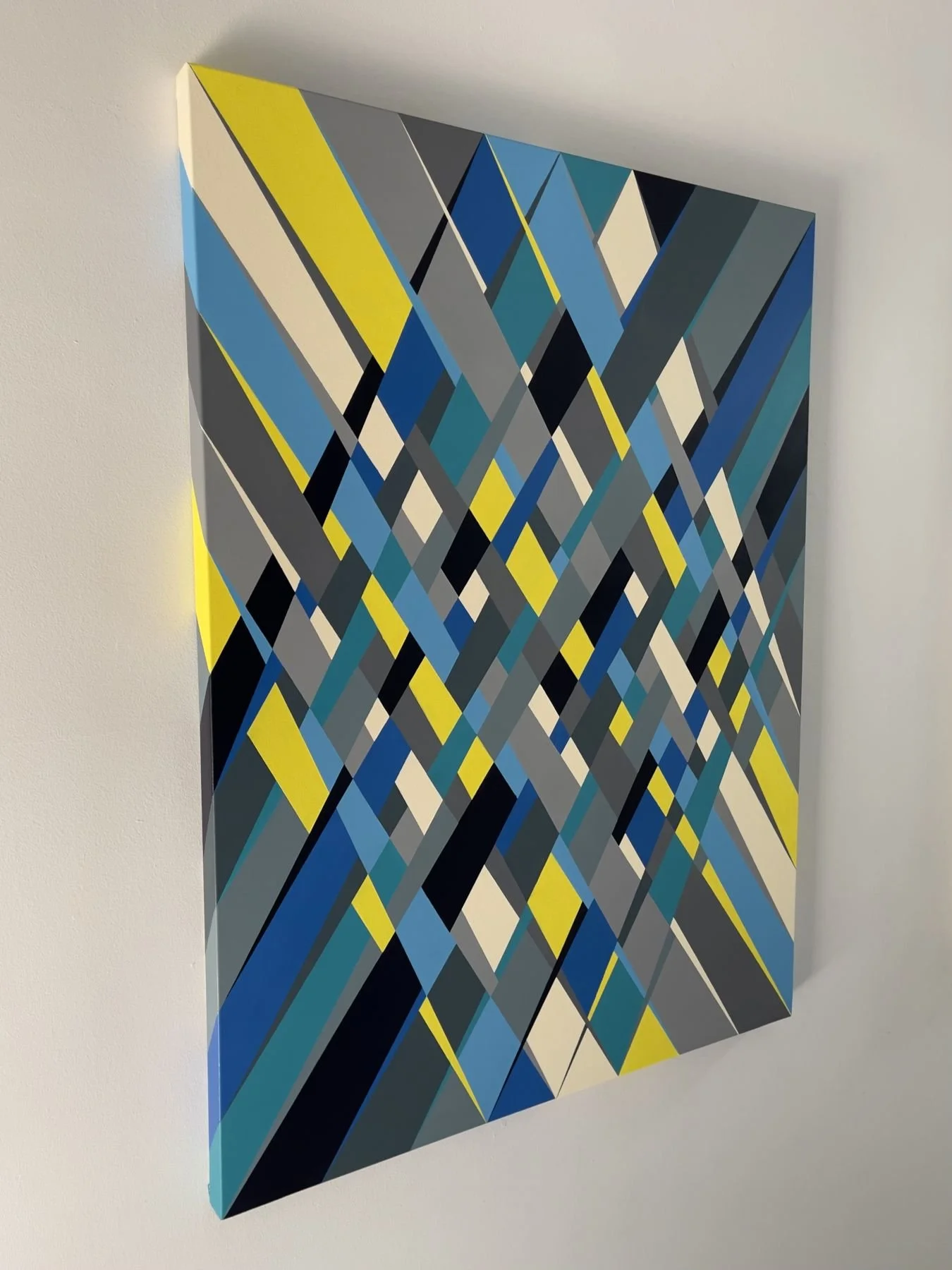 Danny Jacobson Series 6 #13 original abstract painting for sale Melbourne 92cm x 122cm