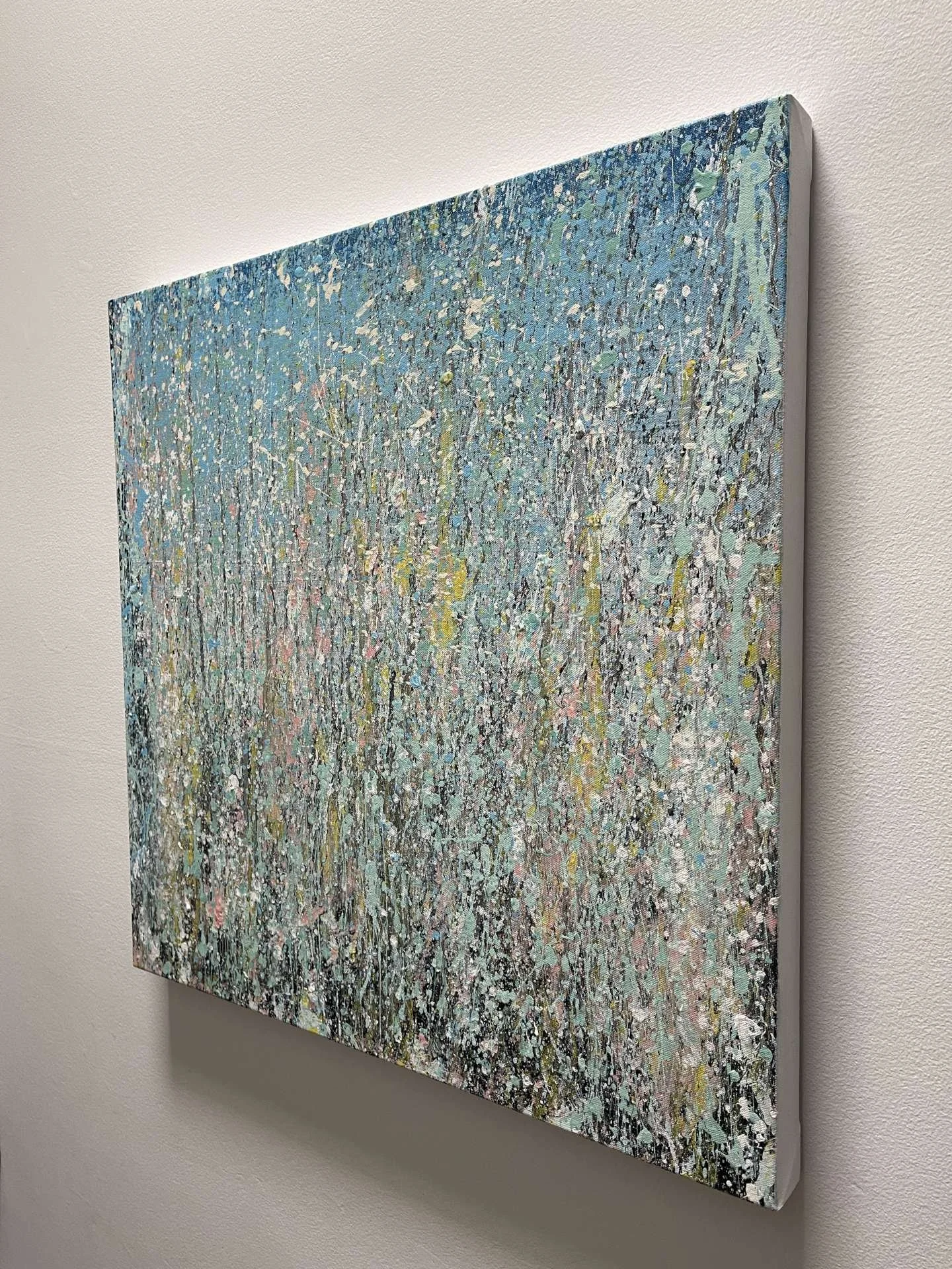 Danny Jacobson Series 3 #1 original abstract painting for sale Melbourne 61cm x 61cm