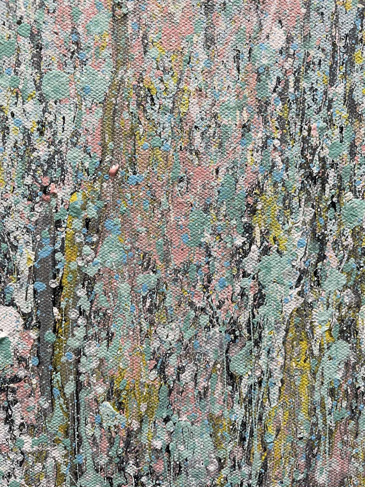 Danny Jacobson Series 3 #1 original abstract painting for sale Melbourne 61cm x 61cm