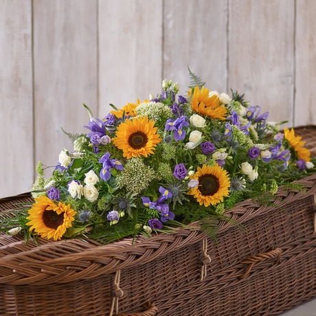 Sunflower Mix Casket Spray.png