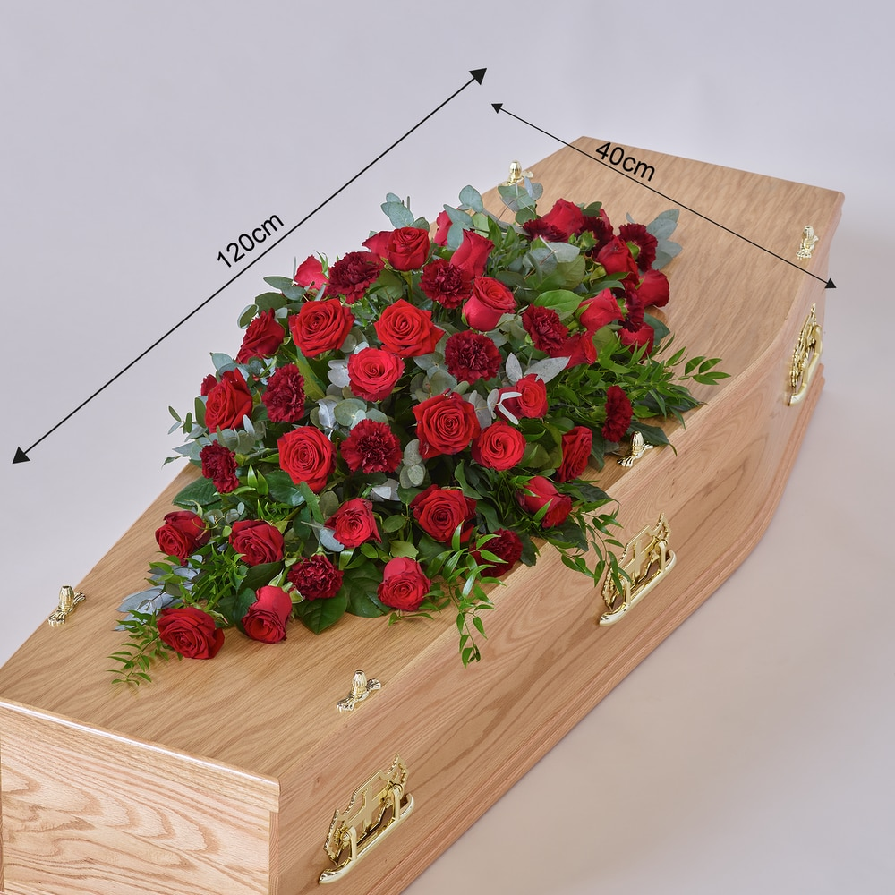 Rose and Carnation Casket Spray - Red1.png