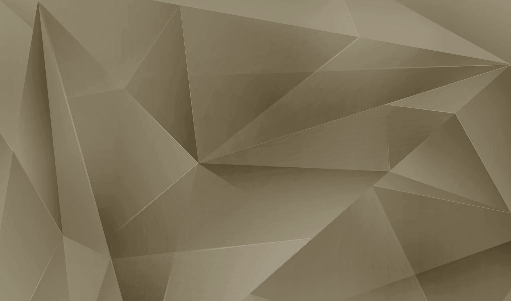 Abstract geometric pattern with beige tones and faceted polygons.