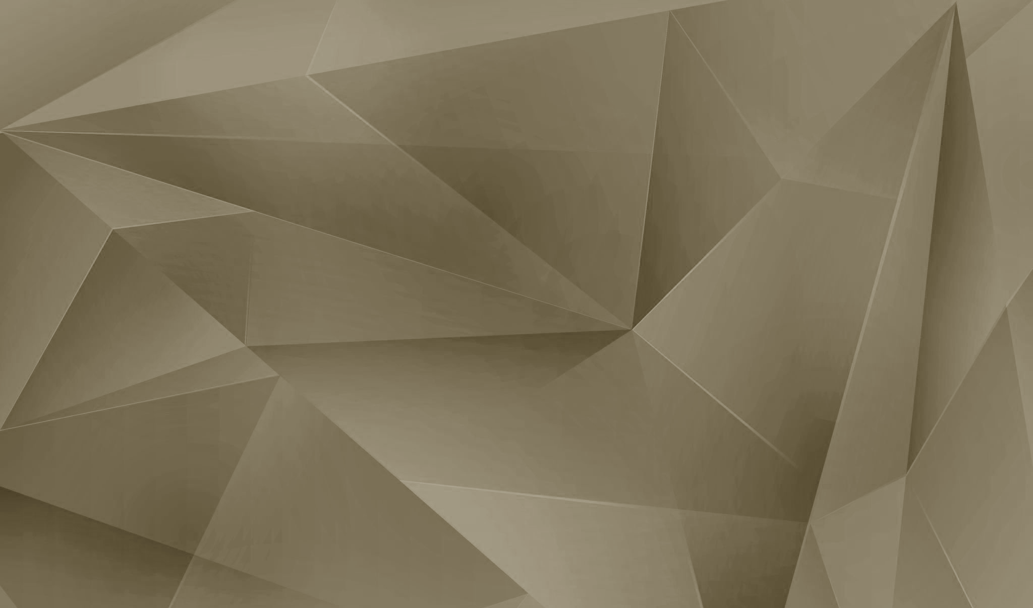 Abstract geometric pattern with beige tones and faceted polygons.
