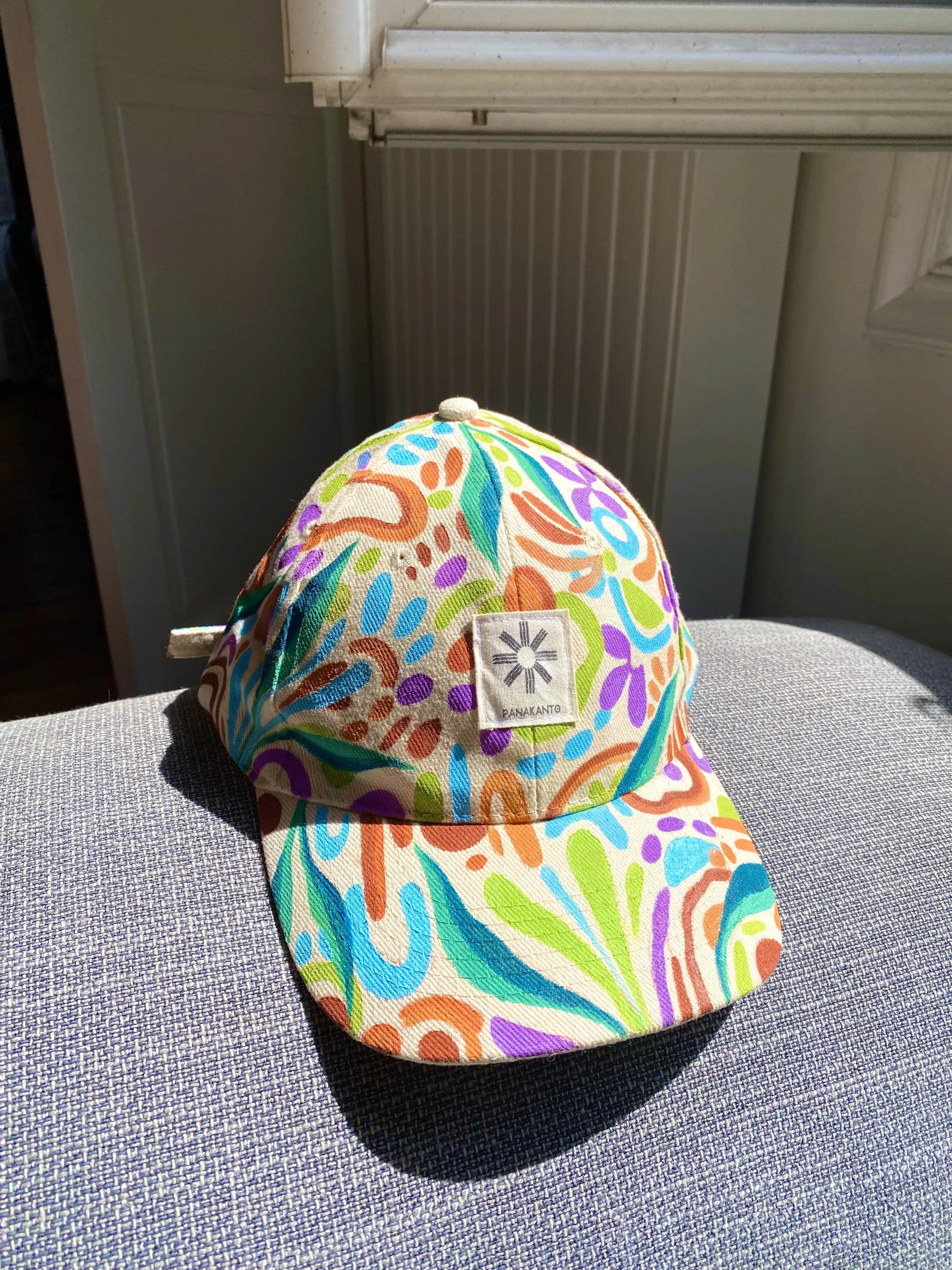 Handpainted cap 003