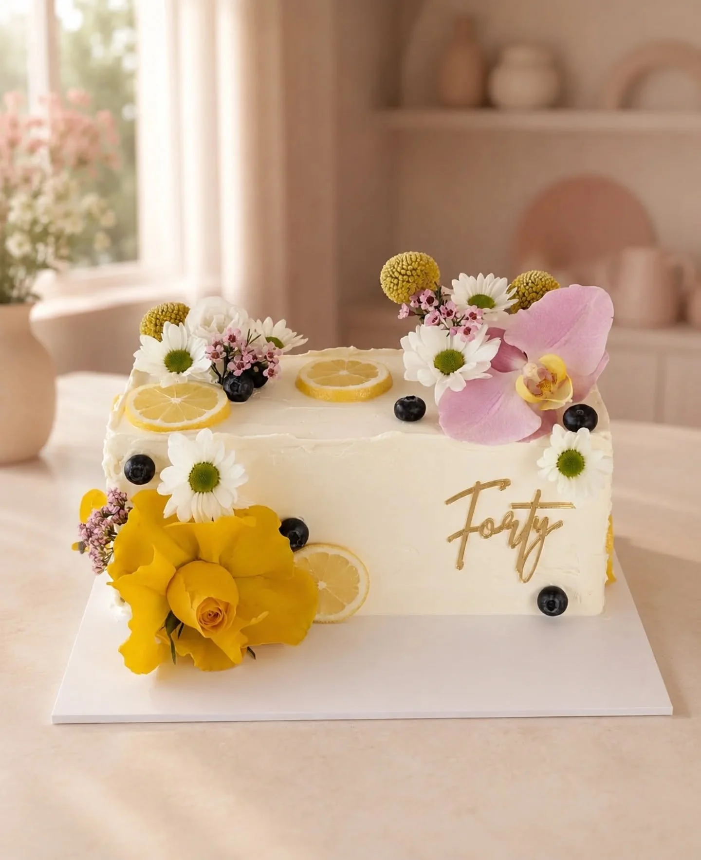 Flashback to Forty. ✨

A milestone worth celebrating, reflecting on, and embracing.

Thank you for trusting me to create something special for such an important occasion. Being part of your celebrations is something I'll never take for granted. 💛

H