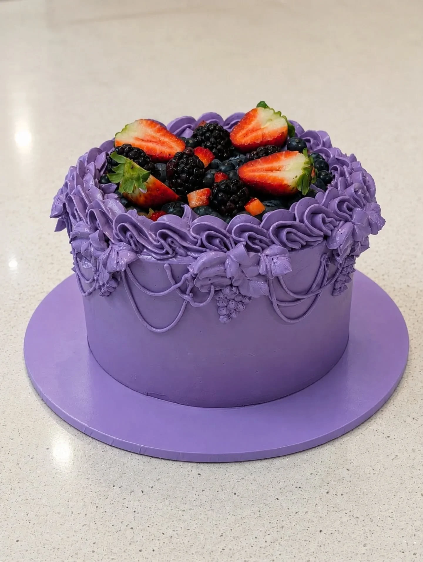 Every goodbye deserves cake. 💜

This vintage-inspired pink champagne and strawberry cake was made for a workplace farewell. A sweet way to celebrate the memories, friendships, and exciting opportunities ahead.

Good luck on your next adventure, you'