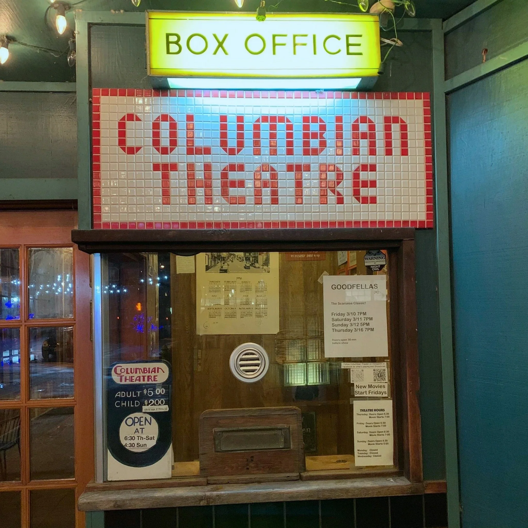 The Columbian Theatre - Astoria, Oregon