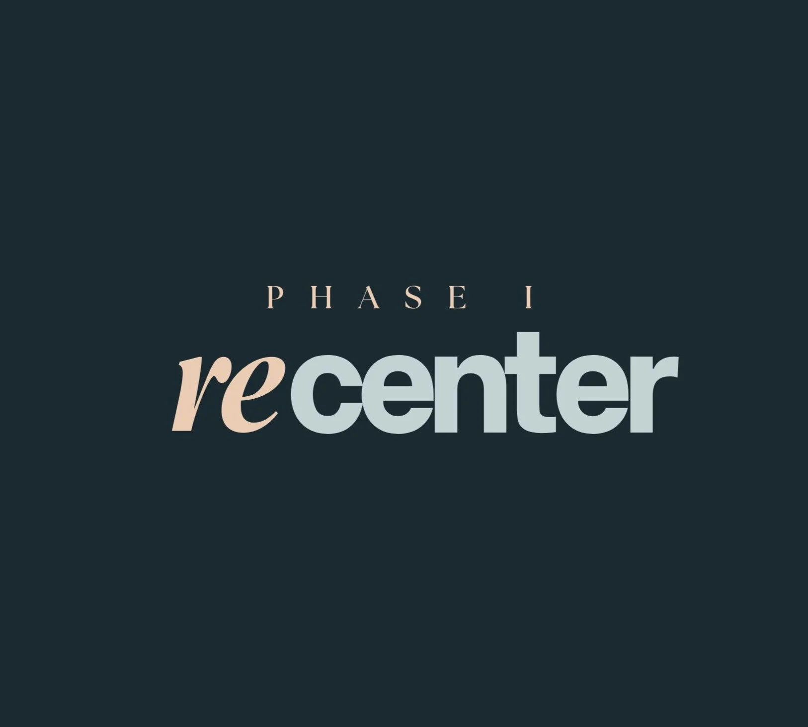 Phase I Recenter
