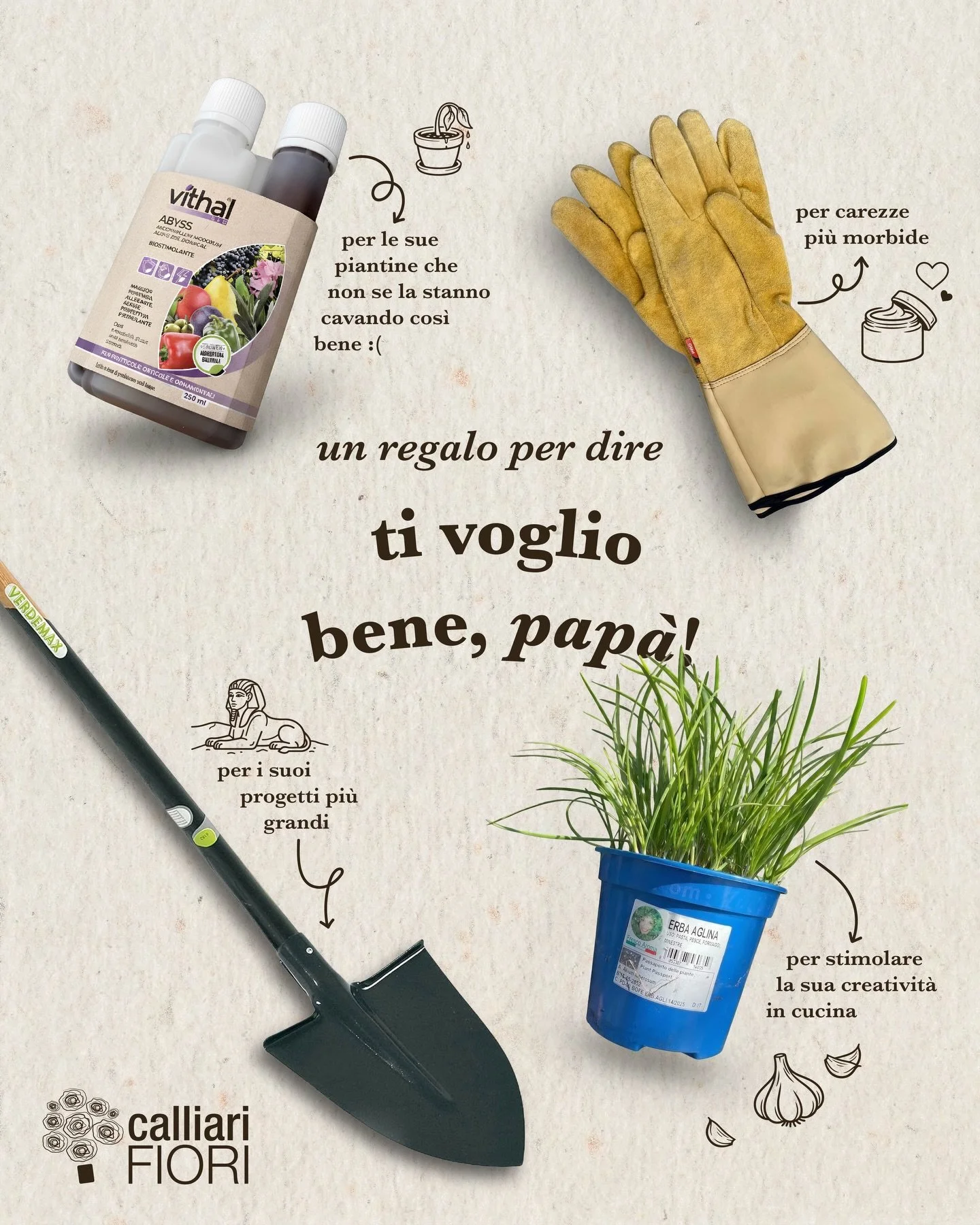 Buona Festa del Pap&agrave;! 🥳 

Abbiamo pensato ad una gift guide per darvi qualche idea regalo per i vostri pap&agrave; che amano sporcarsi le mani ✨🧑🏻&zwj;🌾 Nella nostra gift guide trovi: 🧤 Guanti da lavoro scontati del 50% &ndash; per prende
