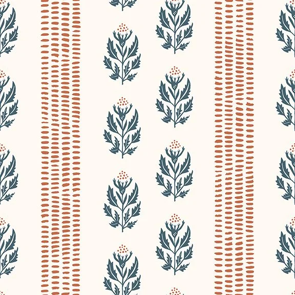 beach rose stem alternating stripe terracotta and slate teal.jpg