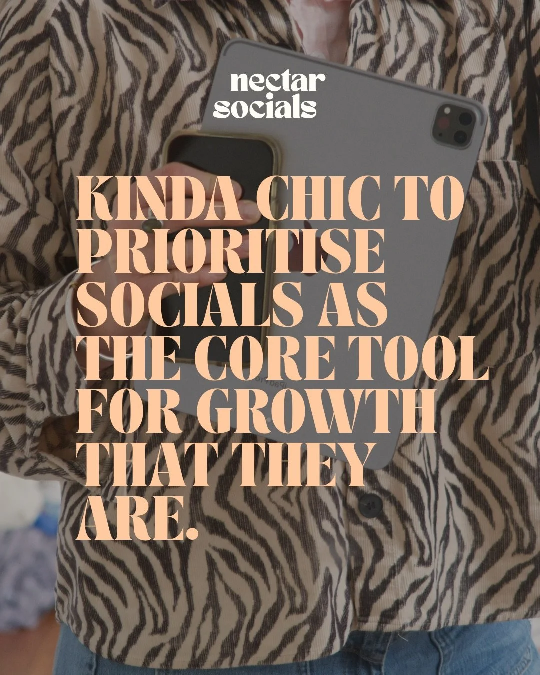 Intentional, magnetic, vibrant socials are what we live and breathe ⚡️

People want to FEEL, TRUST &amp; BE ENLIVENED by your brand on socials. When you invest in a social media presence that truly conveys your energy, purpose &amp; value, the people