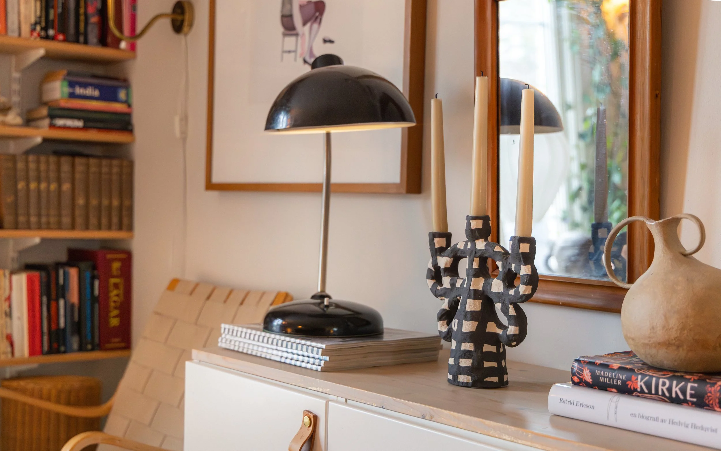 Rummet som levande konst — fem kapitel om Camilla Larsson