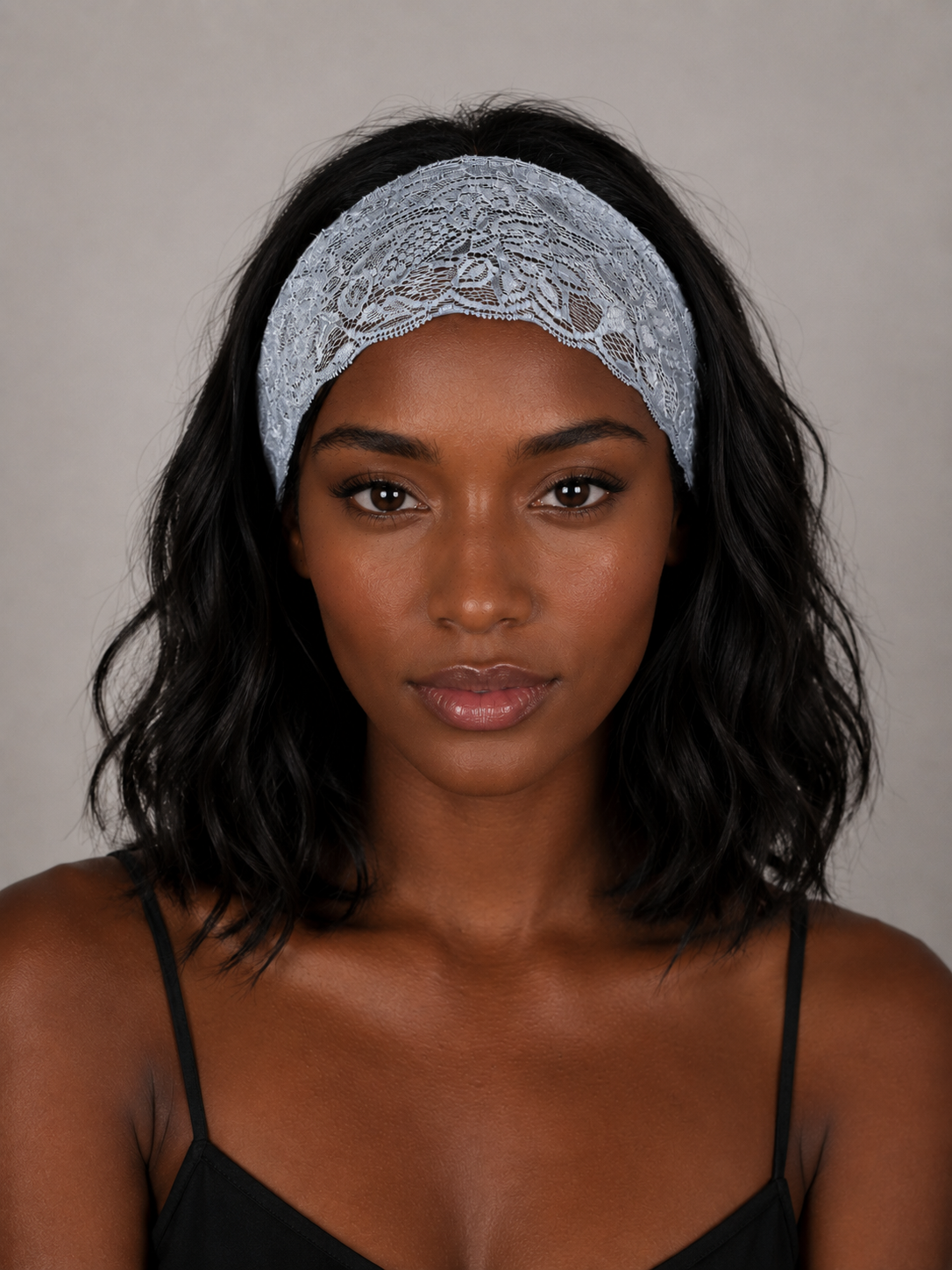 Ballerina lace band - Grey