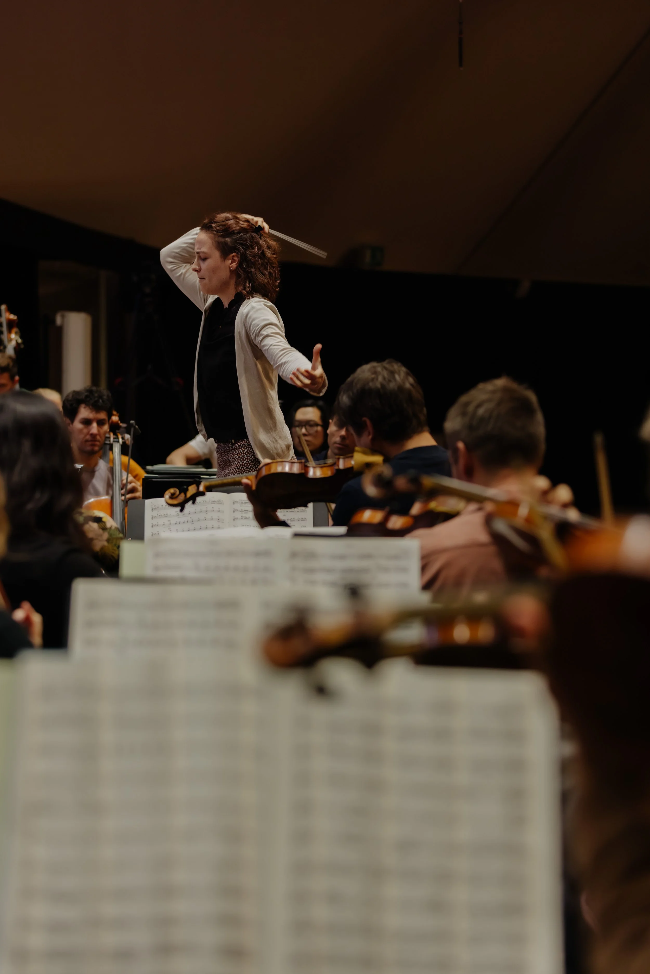 Août 2024, Gstaad Conducting Academy ©Gstaad Menuhin Festival Theresa Pewal