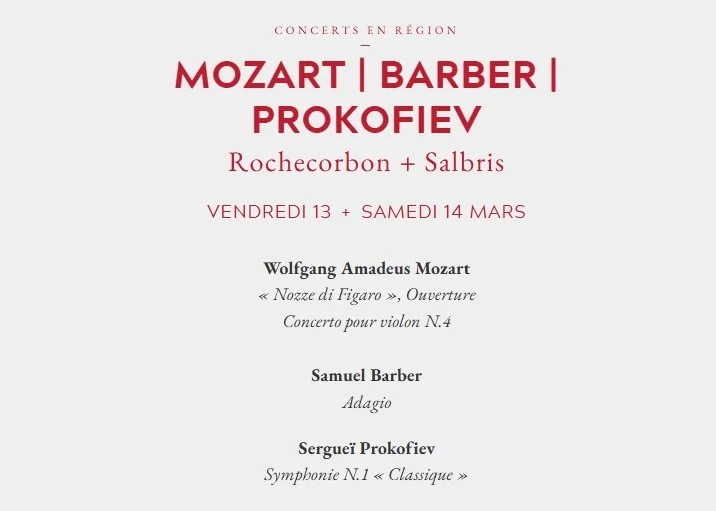 Rochecorbon - Orchestre Symphonique de l’Opéra de Tours