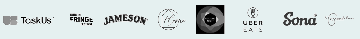 Logo TaskUs Jameson Ubereats