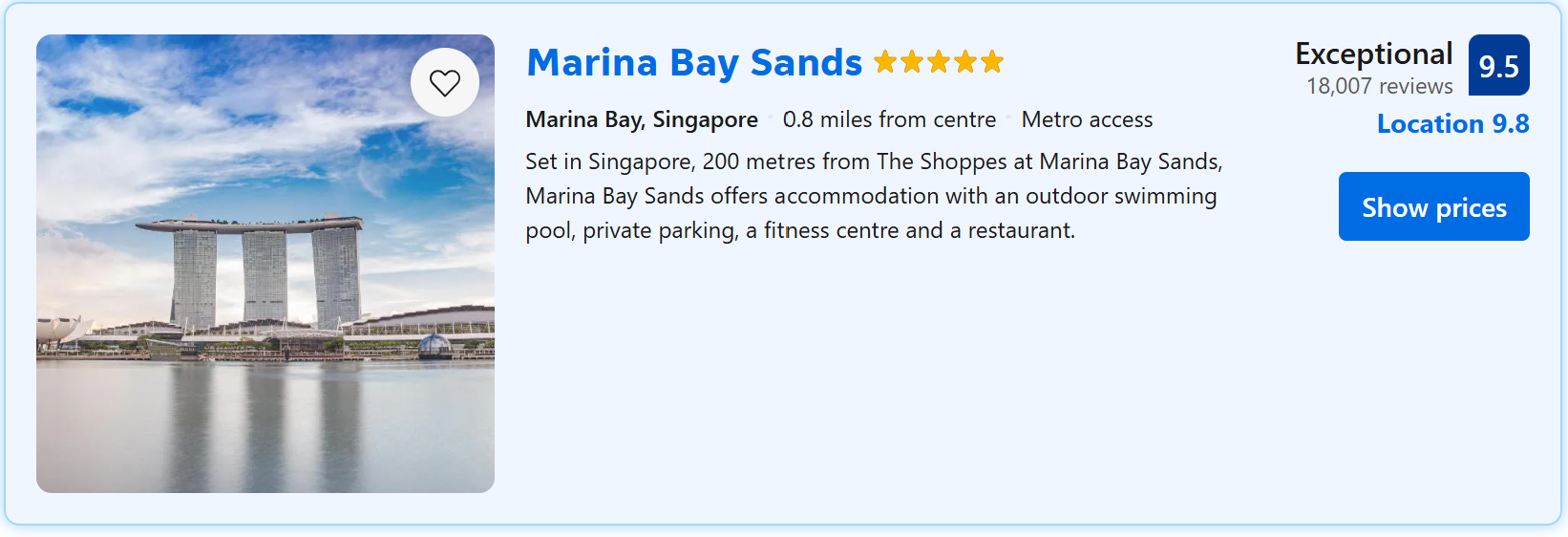 top places to stay in singapore marina bay sands