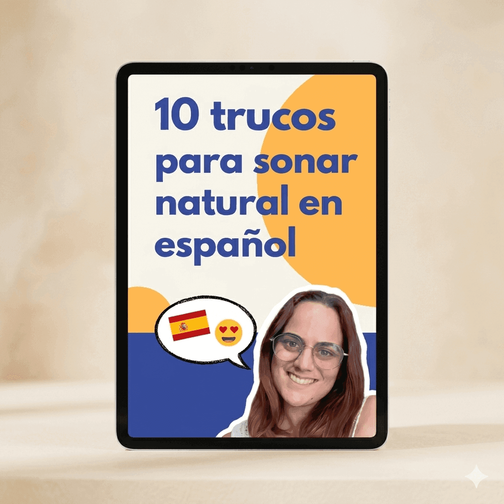 Guía para sonar NATURAL en ESPAÑOL