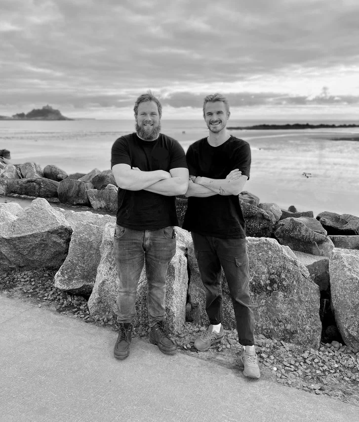 The Curnow Brothers at St Michael's Mount, Marizion.
