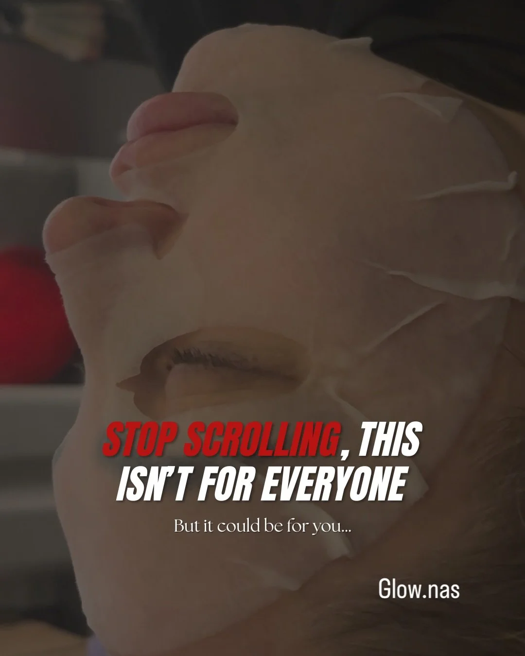 I don&rsquo;t aim to work with everyone.
I work with clients who value the experience, trust the process, and want results that actually last.
If you&rsquo;ve been waiting for a sign to book
a service at Glow.nas, this is it.
I have limited availabil