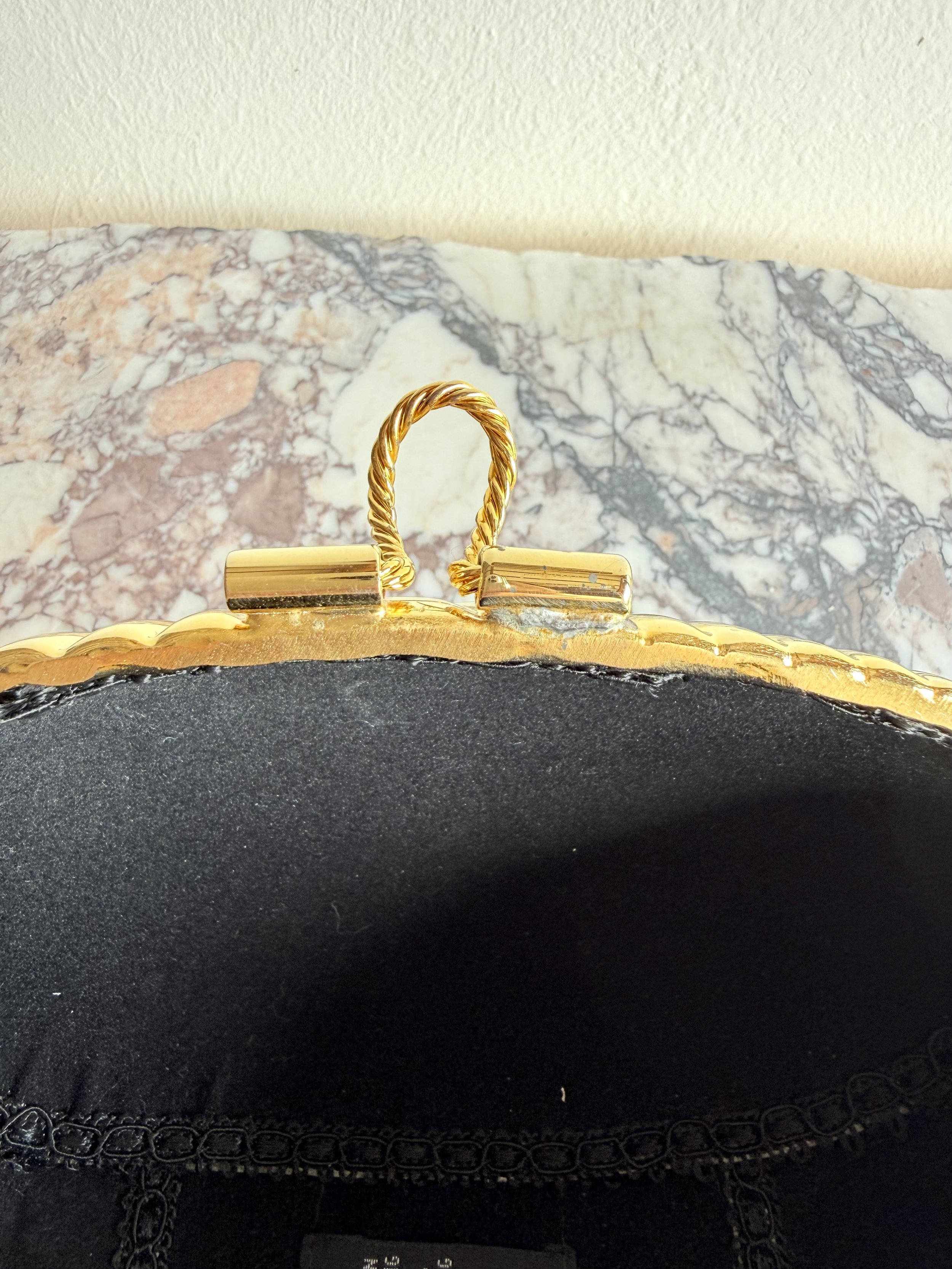 Gold Metal Swirly Clutch 4.jpeg