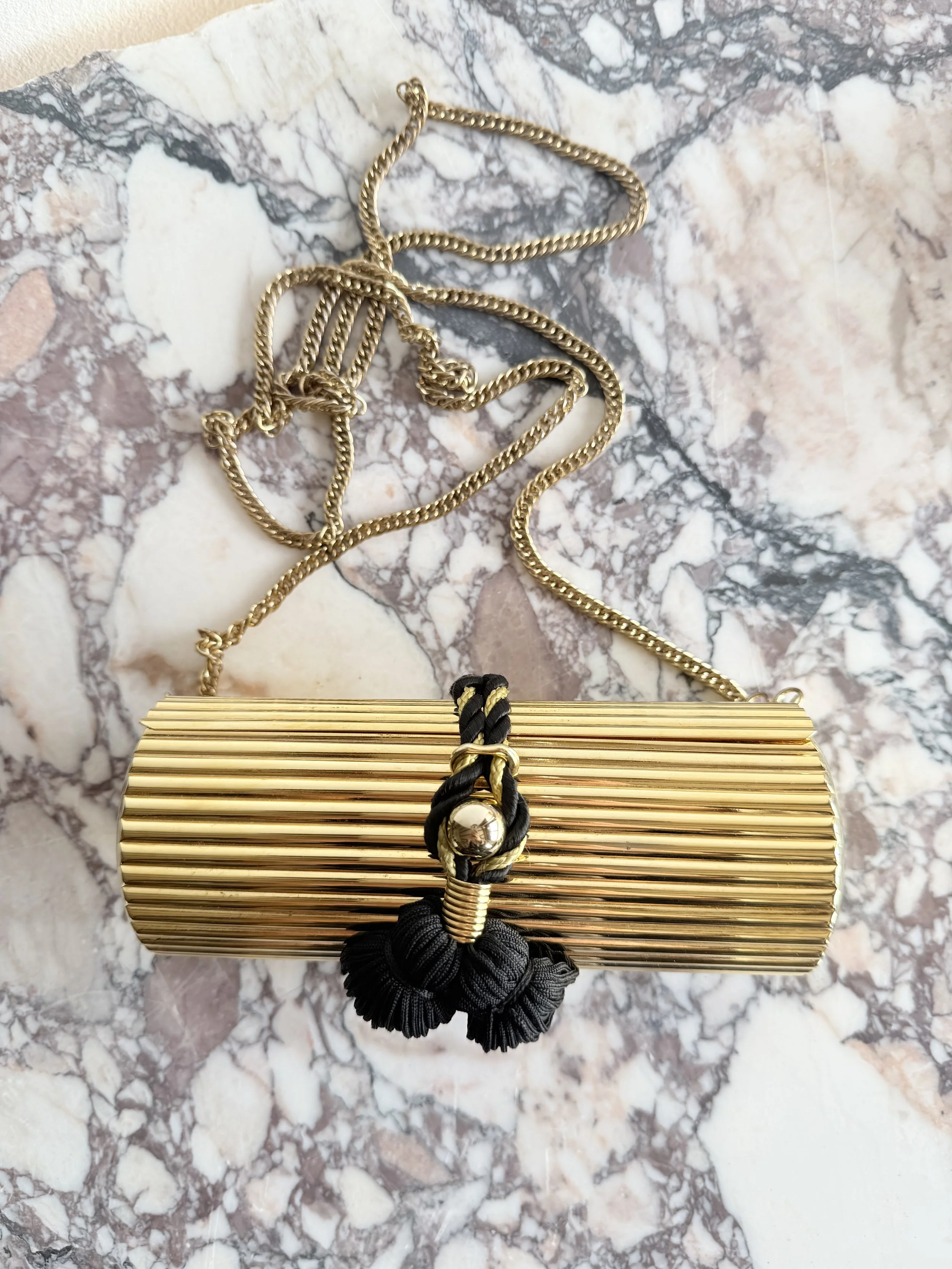 Gold Metal Tassel Minaudière 8.jpeg