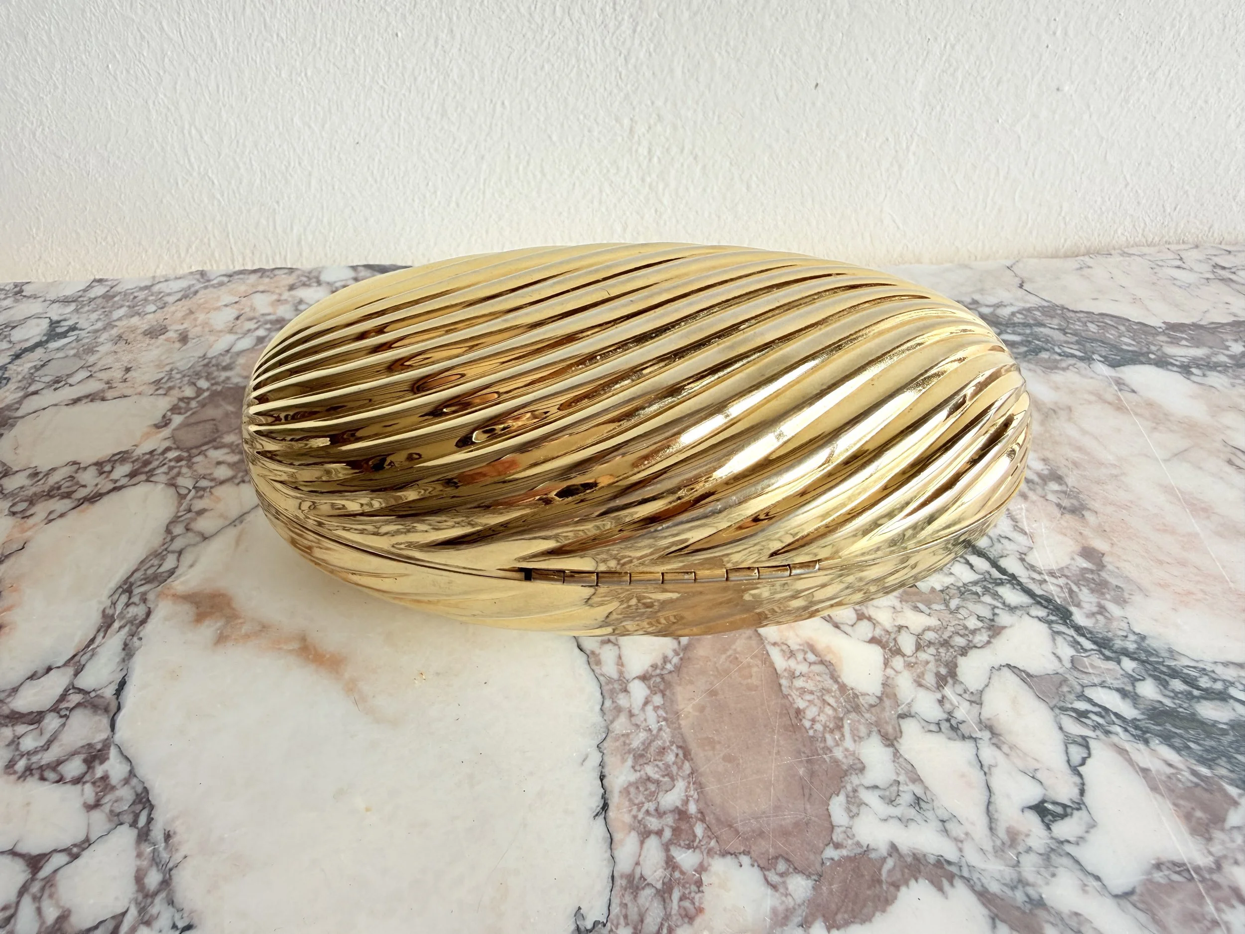 80s Gold Metal clutch with strass 7.jpeg