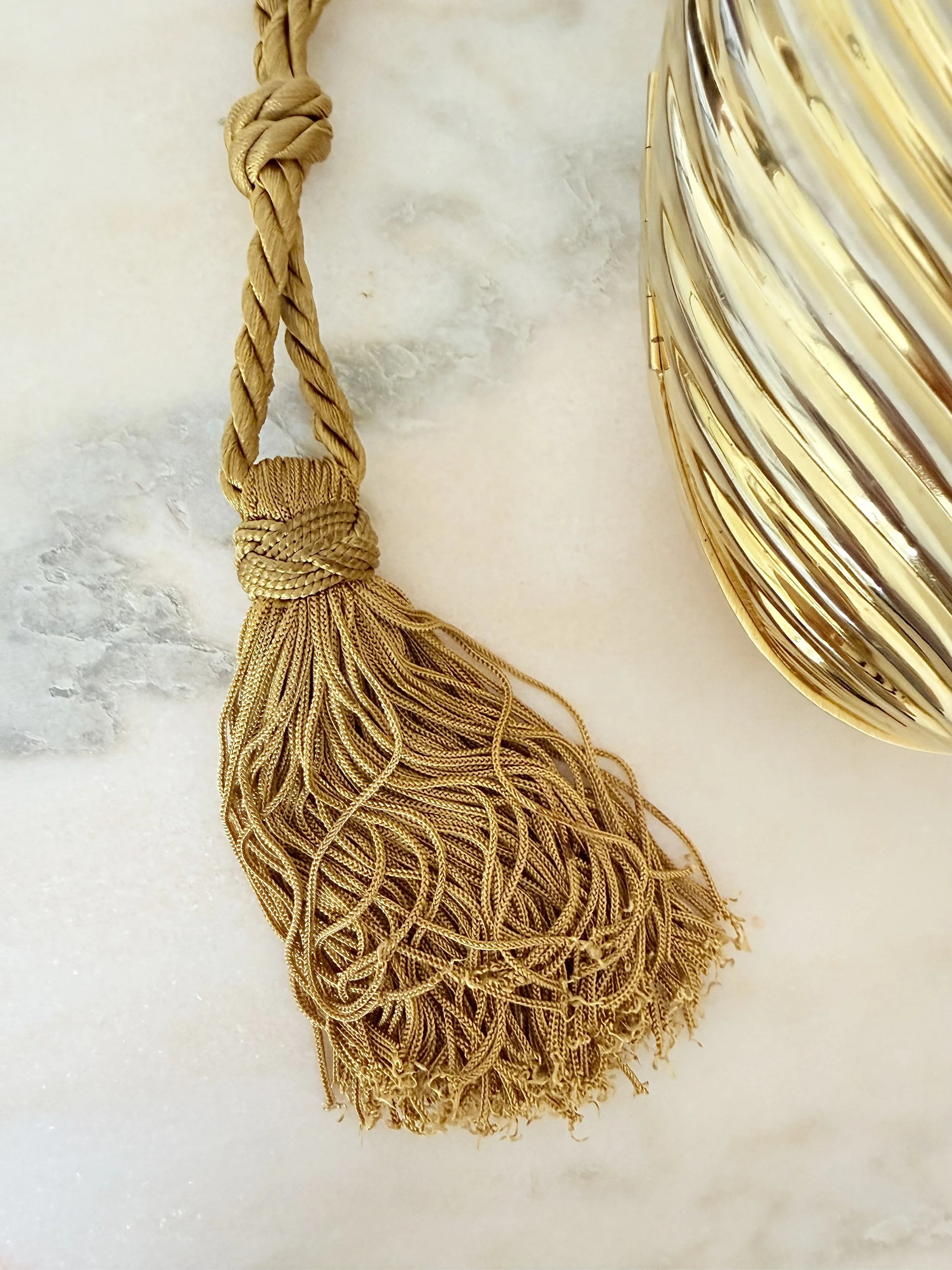 VALIGERIA NAPOLEON GOLD TASSEL CLUTCH 4.jpeg